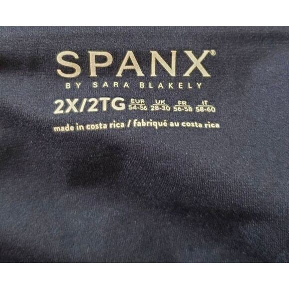 SPANX Booty Boost 'Navy Blue' Leggings Size 2X/2TG - Picture 4 of 4